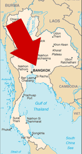 Where Is Lopburi on a map