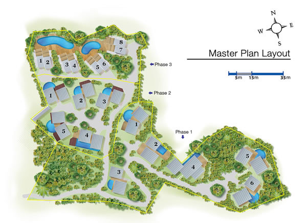 Masterplan of site
