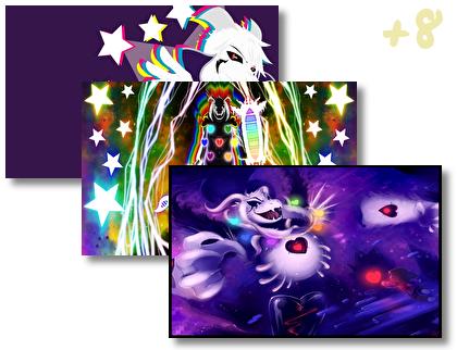 Asriel Dreemurr theme pack