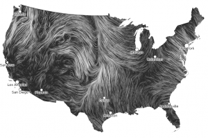 US wind map