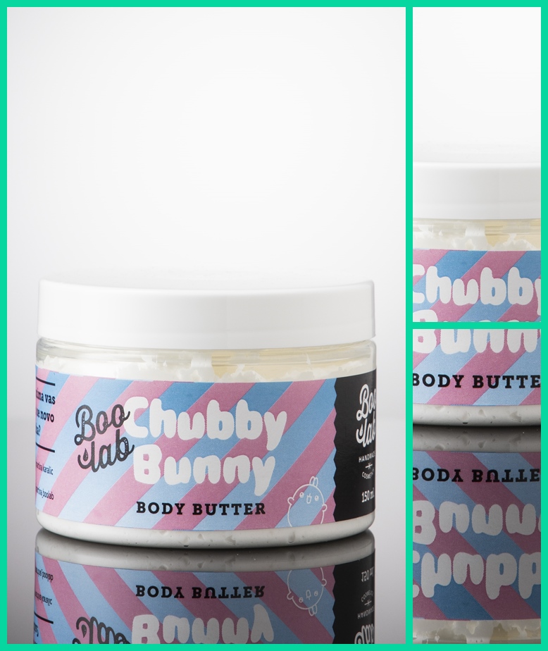 Boolab Chubby Bunny maslac u originalnoj ambalaži.