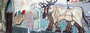 Then and now: The singer, the graffiti artists and the writer