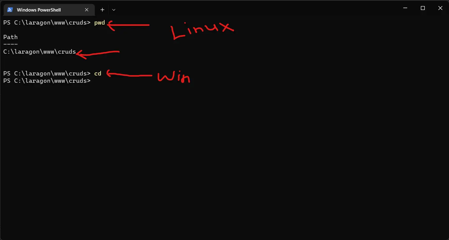 cara cek versi Laravel di ubuntu terminal