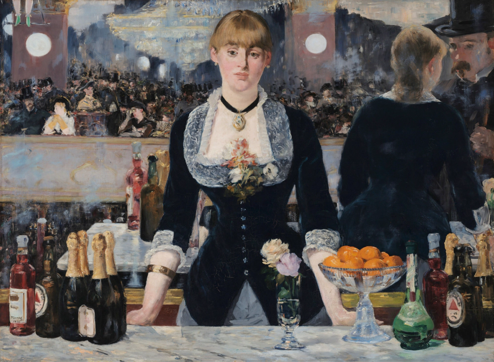 A Bar at the Folies-Bergère by Édouard Manet
