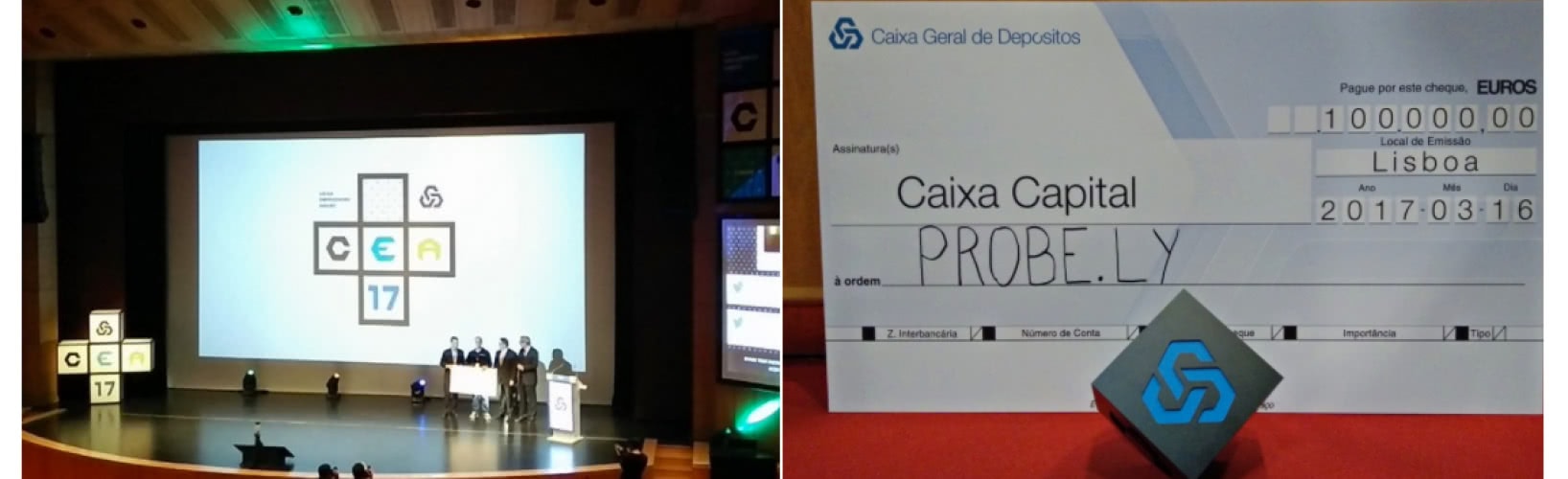 Probe.ly wins Caixa Empreender Award