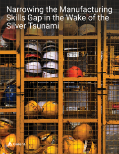 Narrowing the Manufacturing Skills Gap in the Wake of the Silver Tsunami Cover