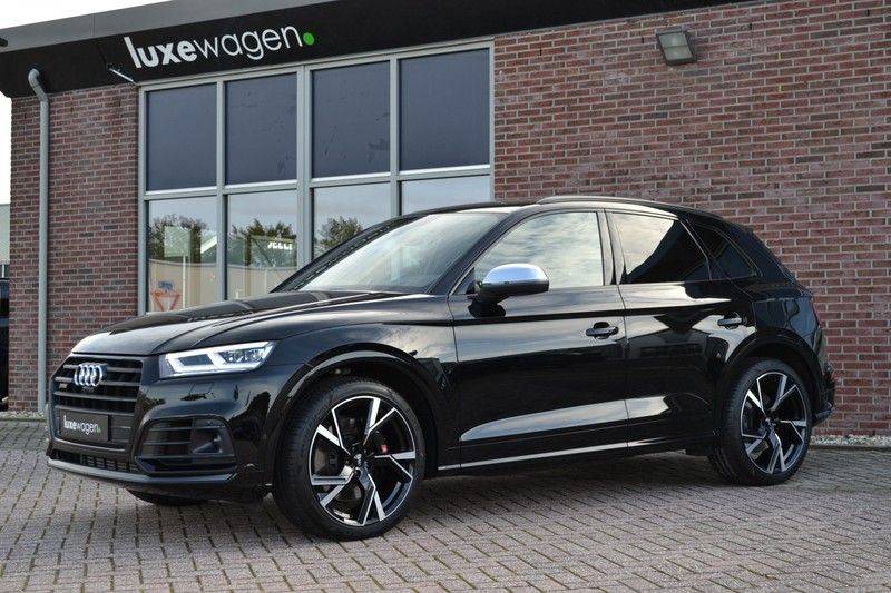 Audi SQ5 3.0 BiTDI 347pk quattro Trekh ACC HUD m-LED Topview Black-Opt afbeelding 5