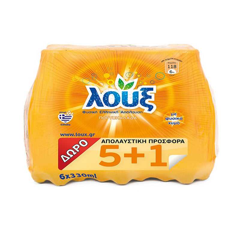 Greek-Grocery-Greek-Products-carbonated-orange-juice-loux-6x330ml