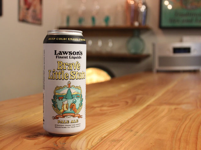 Brave Little State, a Pale Ale brewed by Lawson's Finest Liquids