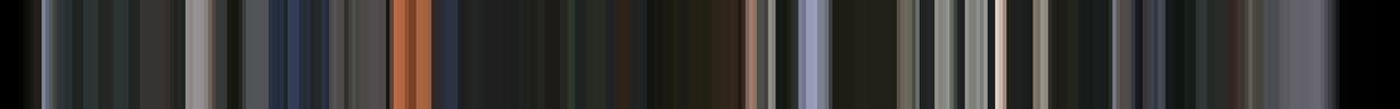 A barcode of colors from the vid The Last Time