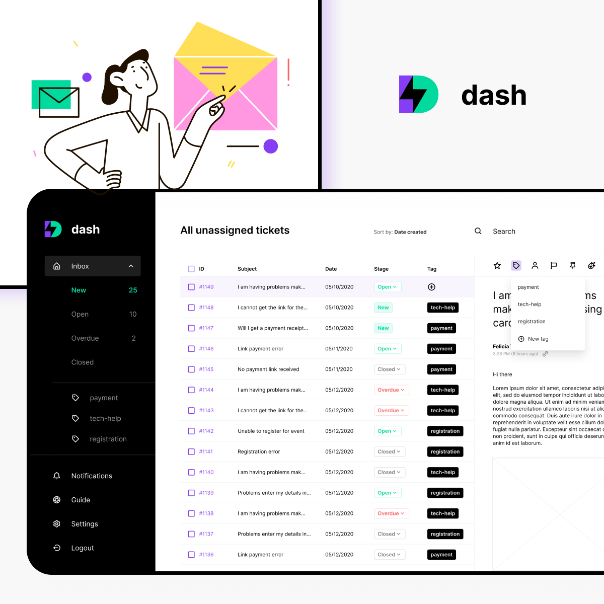 Dash product demo image