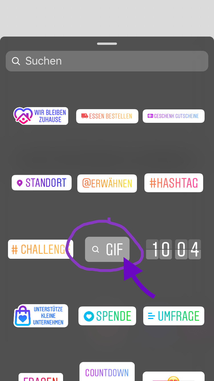 instagram search GIF