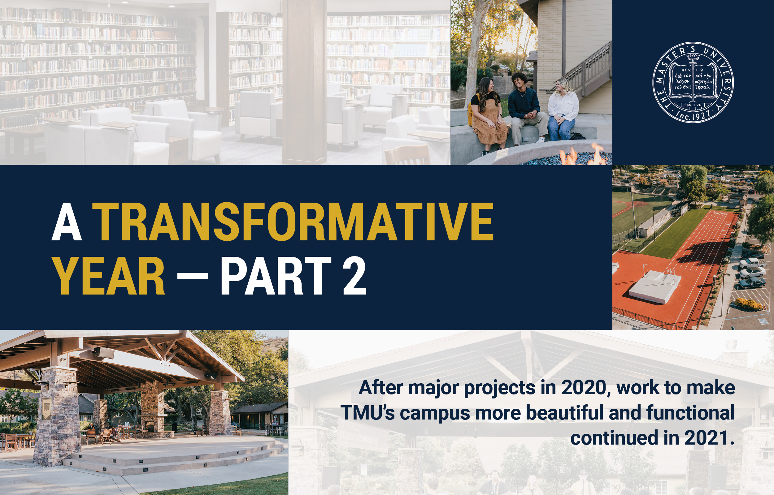 The Transformation of TMU's Campus Continued in 2021 image