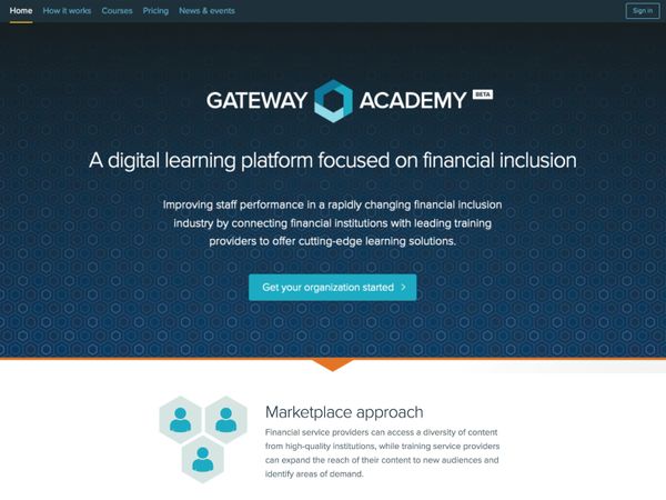 The marketing site