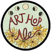 Art Hop Ale Label Artwork