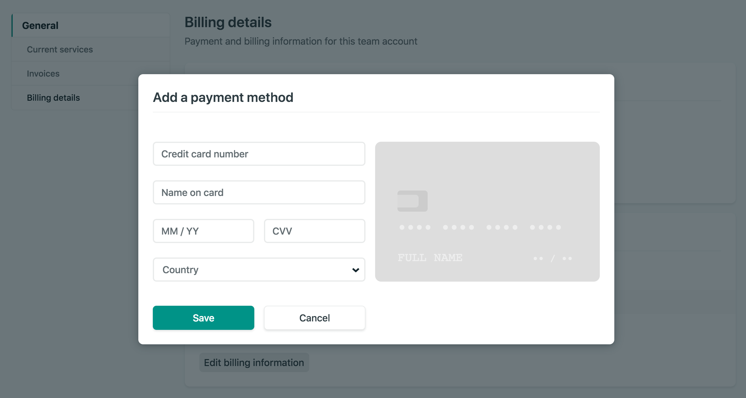 Billing Netlify Docs