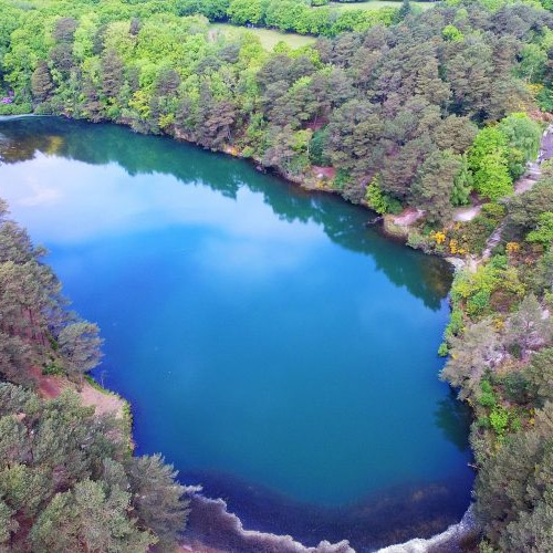 The Blue Pool & Tea House