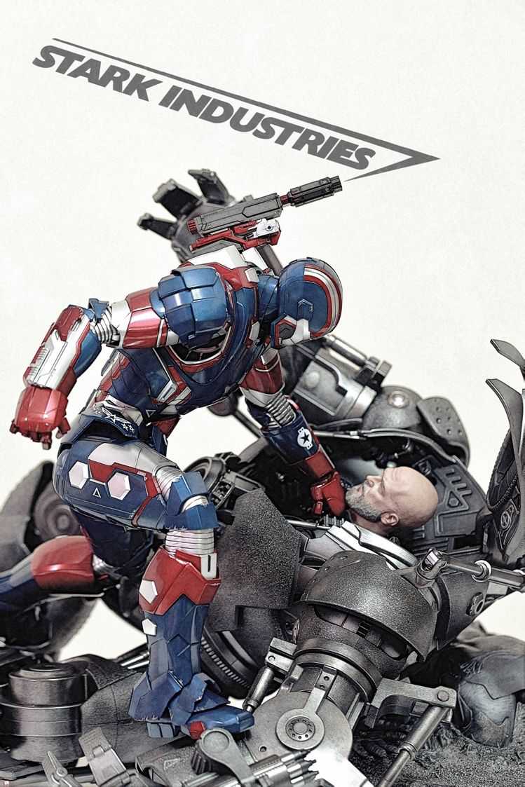 Hot Toys Iron Man 3 Iron Patriot