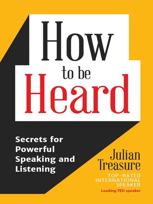 how to be heard