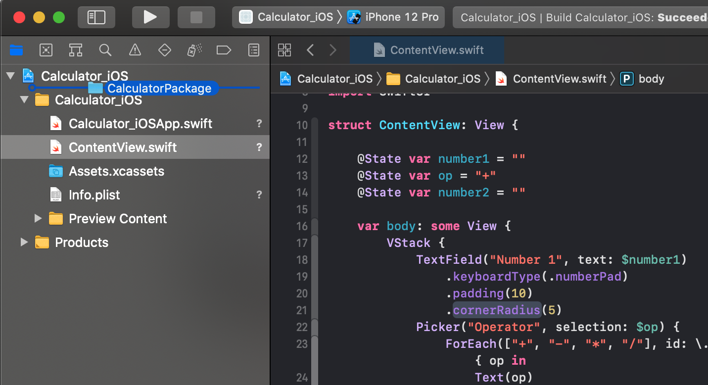 Xcode detects folders as Swift packages automatically
