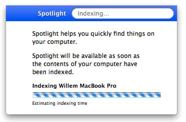 Mac OSX Spotlight