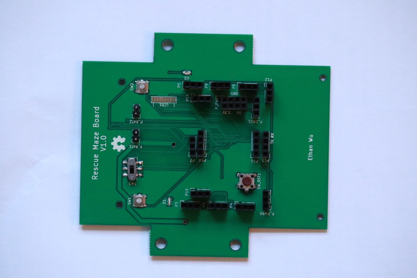 Circuit board front