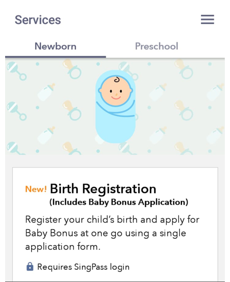 registering a birth