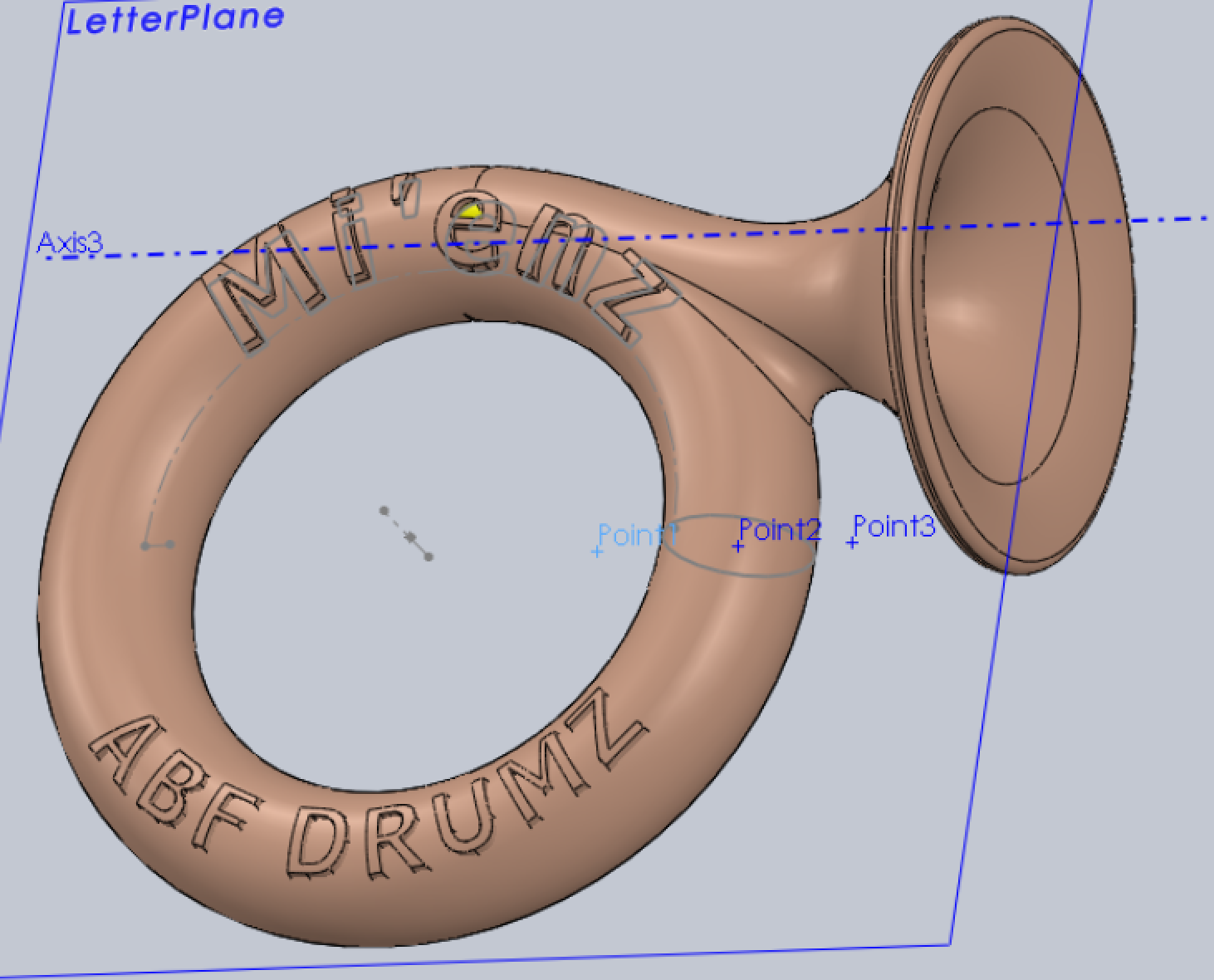 A CAD mockup of my design