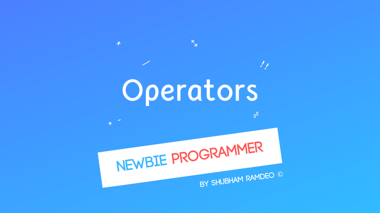 Operators Introduction