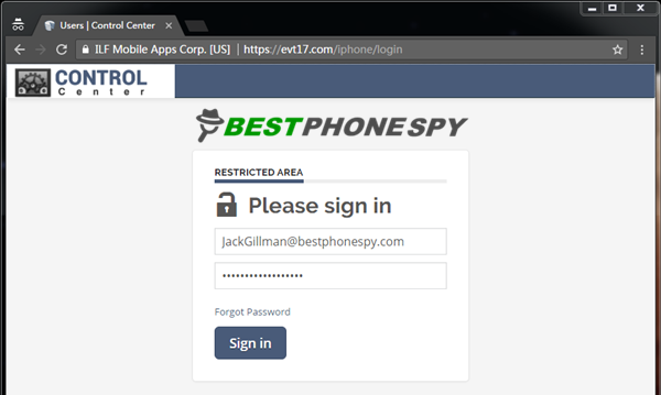Member login Aplikasi SADAP HP Highster-Mobile