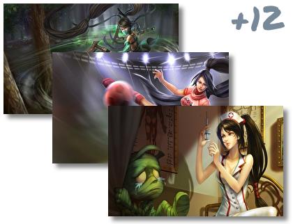 Akali Lol theme pack