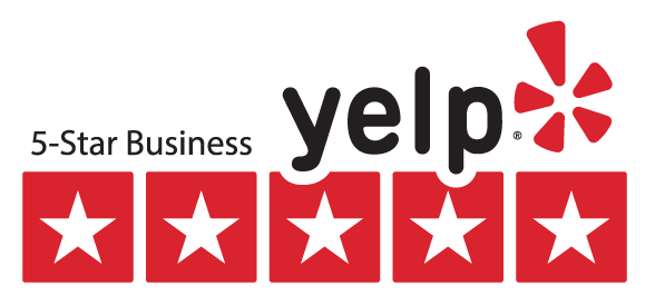 Yelp 5-star Business logo