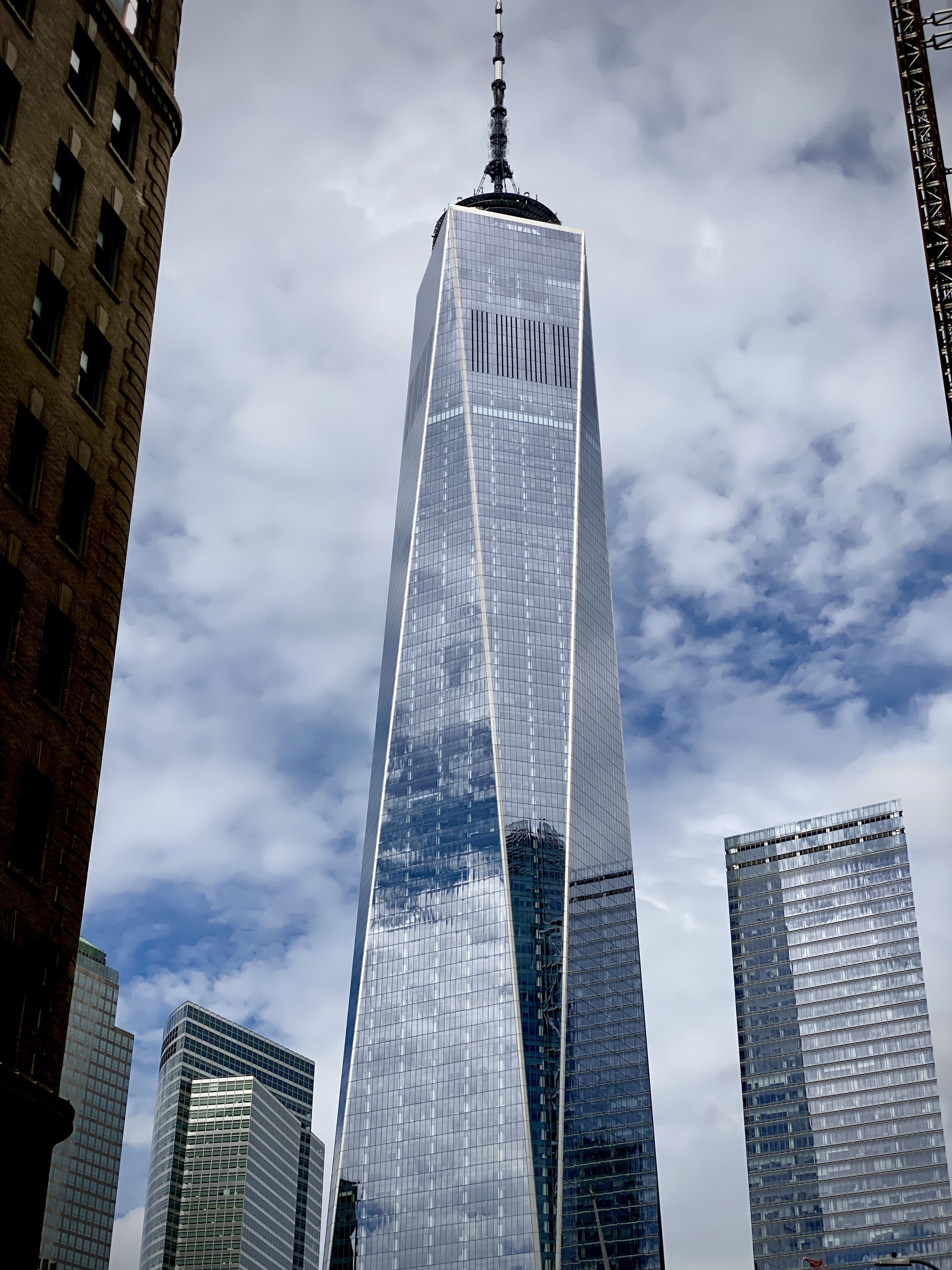 New York City's One World Trade Center, the tallest building in the United States