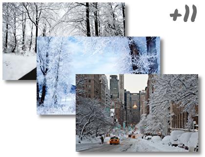 Snowy Day theme pack