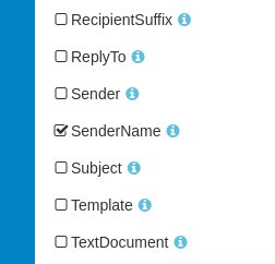 Email sender name can now be extracted as an new extra field called SenderName