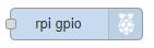 Node-RED RPI GPIO Request