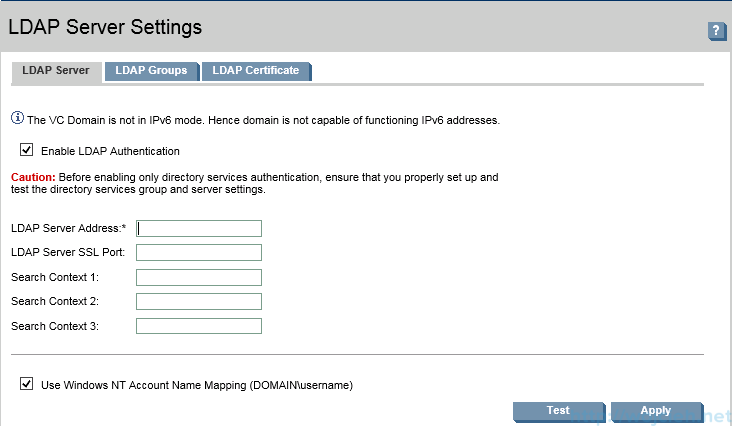 Hp virtual connect manager настройка