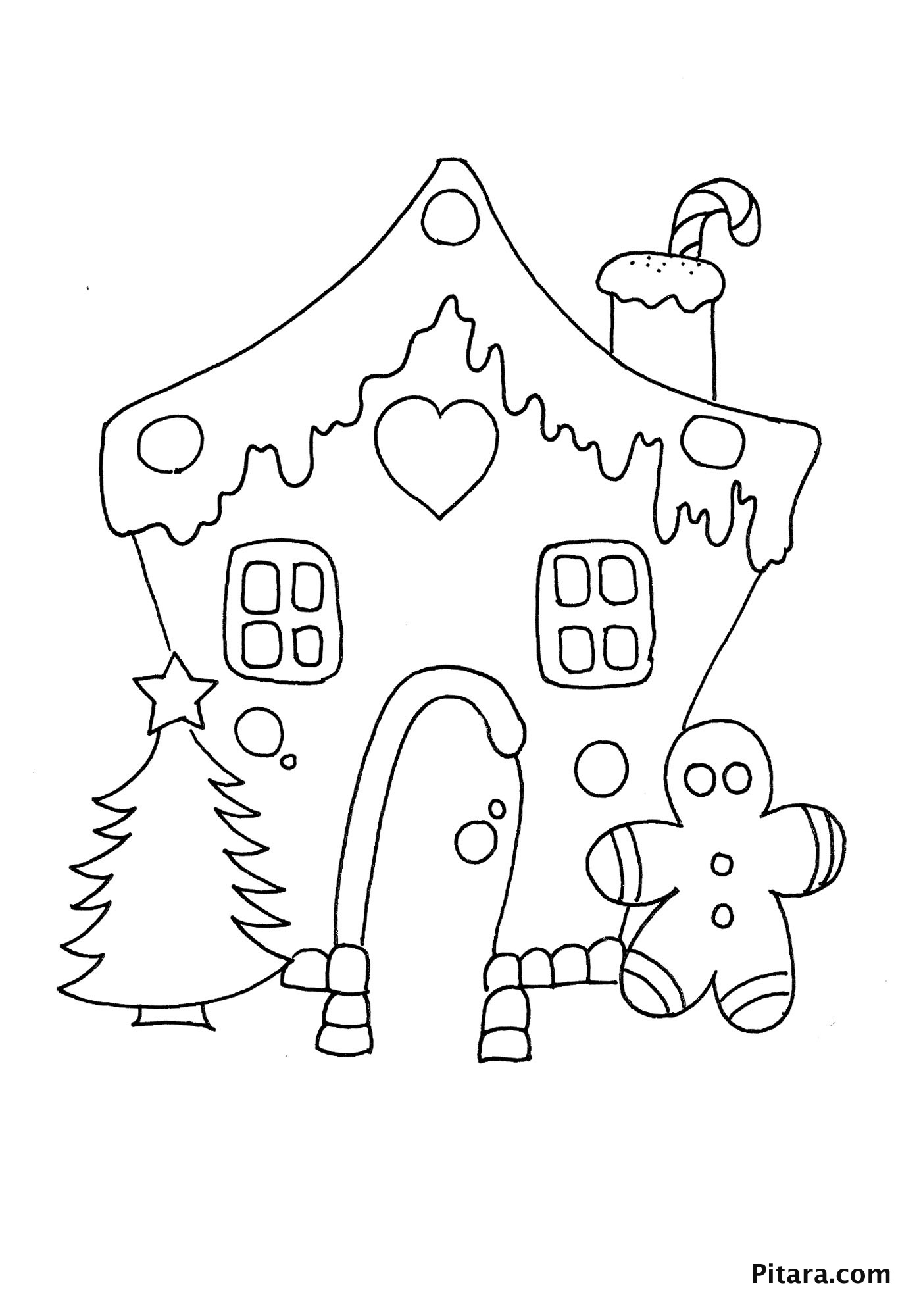 Christmas Coloring Pages for Kids – Pitara Kids Network