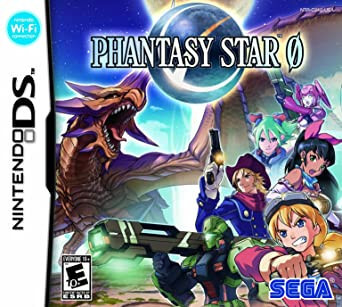 The box art for the Nintendo DS title: Phantasy Star Zero