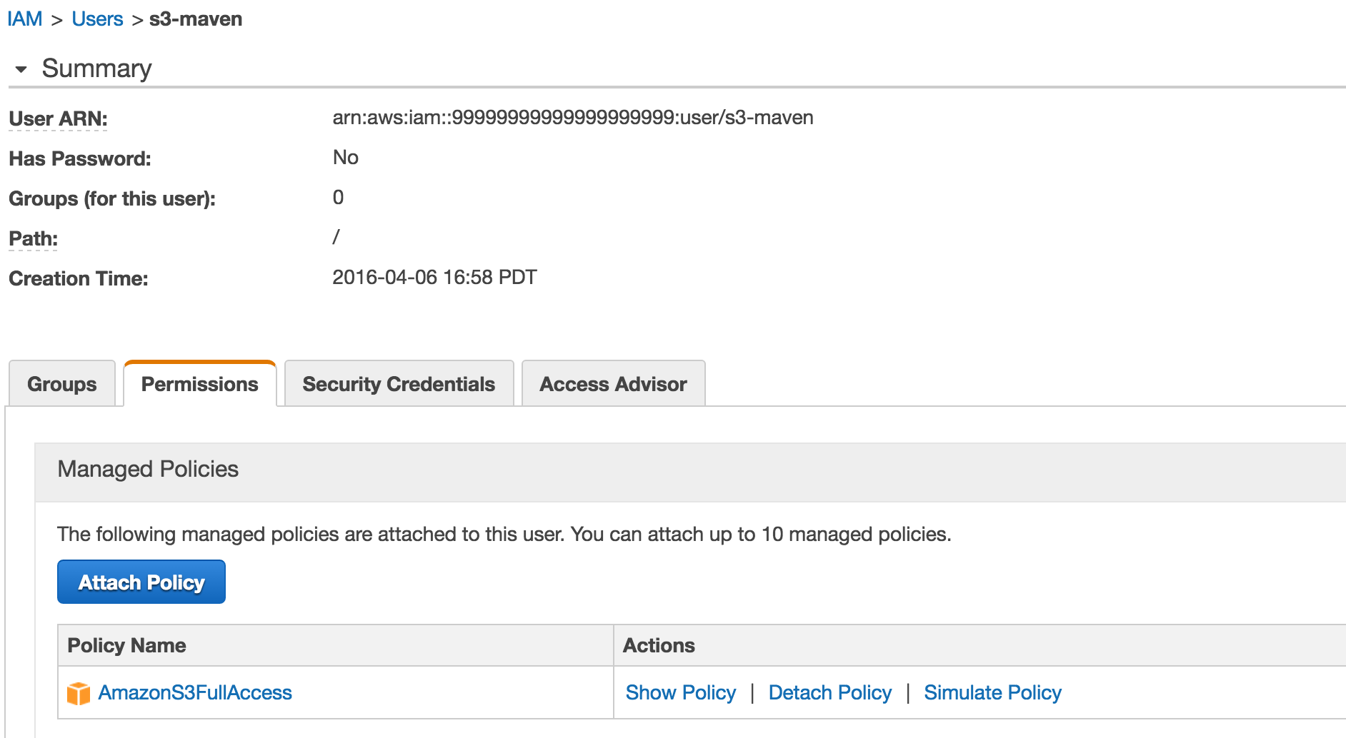 Setting a private Maven repository on Amazon S3 for a Grails 2 plugin