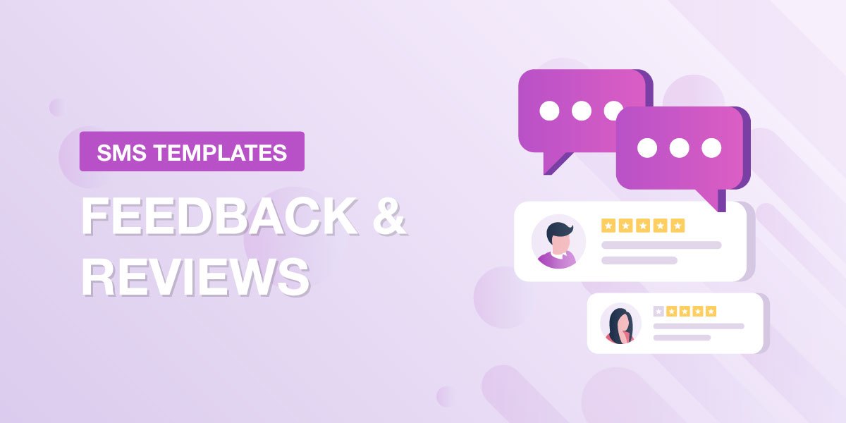 10 SMS Templates for Feedback and Reviews