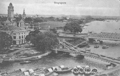 Mouth of the Singapore River, c. 1910