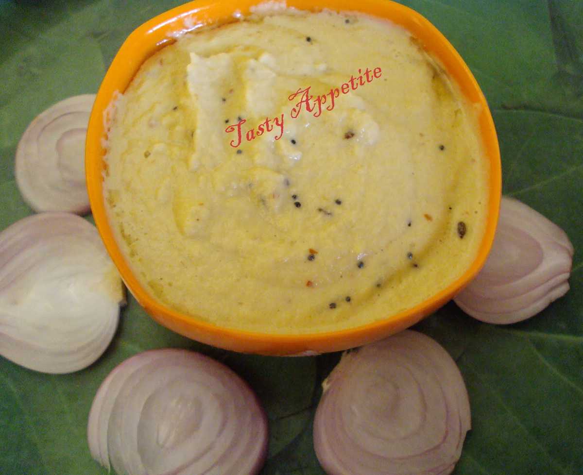 Onion Chutney Ulli Chutney Tasty Appetite