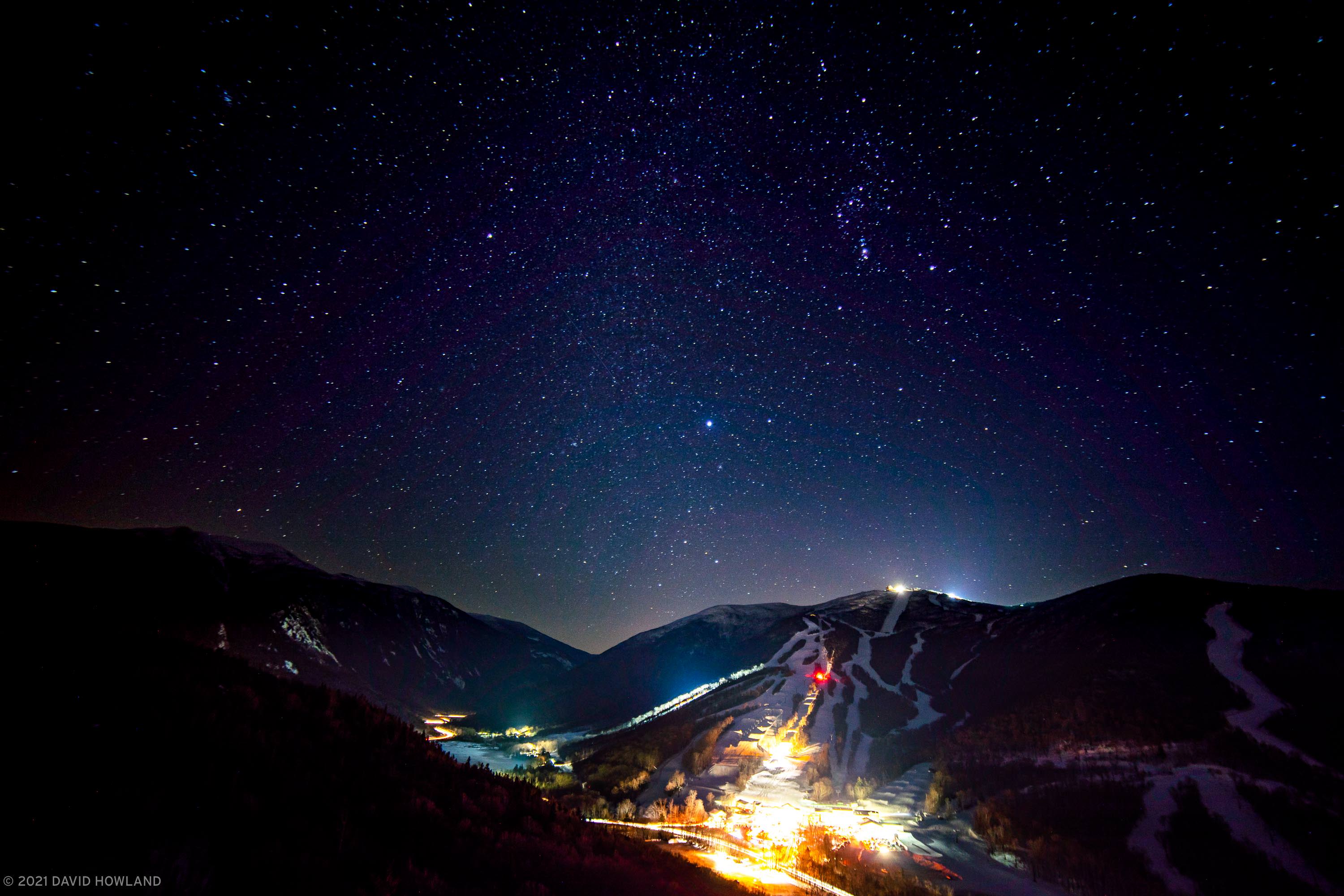 Stars over Cannon Mountain
