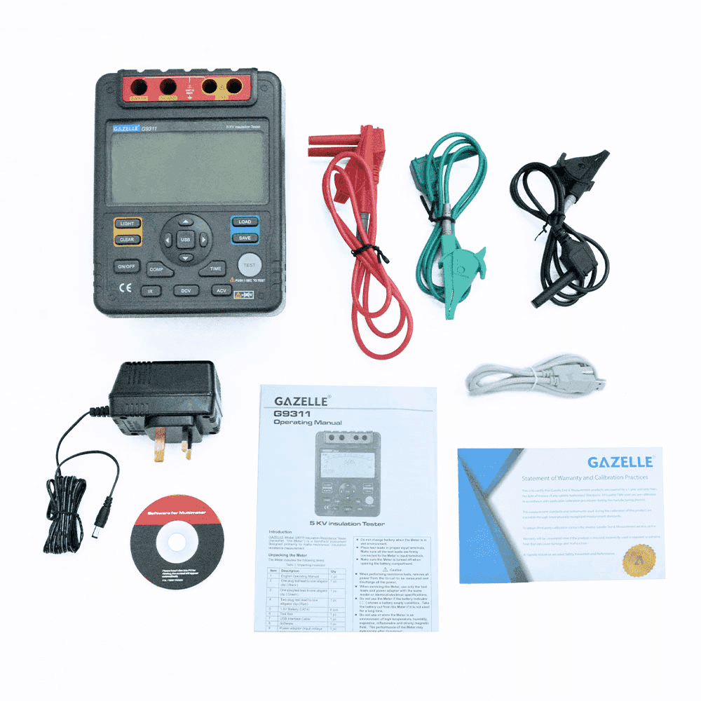 G9311 Insulation Resistance Tester, 5kV