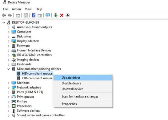 Trouble shooting guide : steps to follow when the middle button of the ...