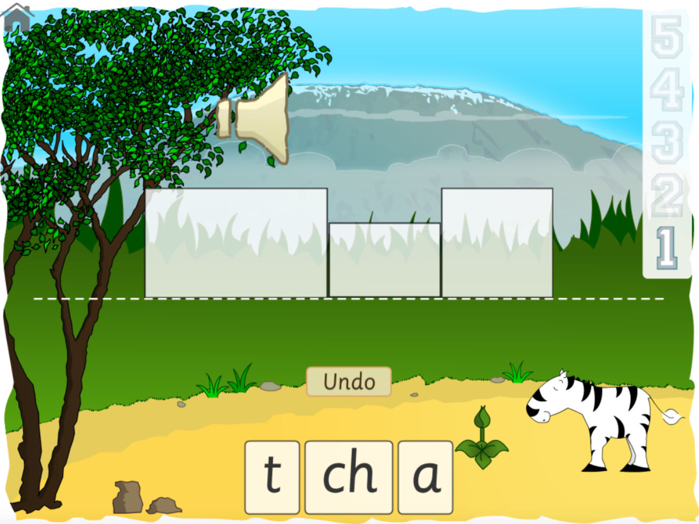 Image of the spelling consonant digraphs game