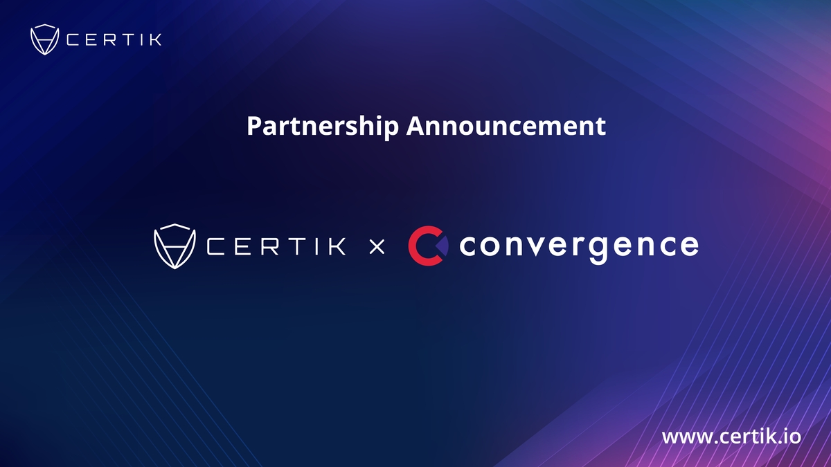 Convergence Secure Their Ecosystem  with a CertiK Partnership