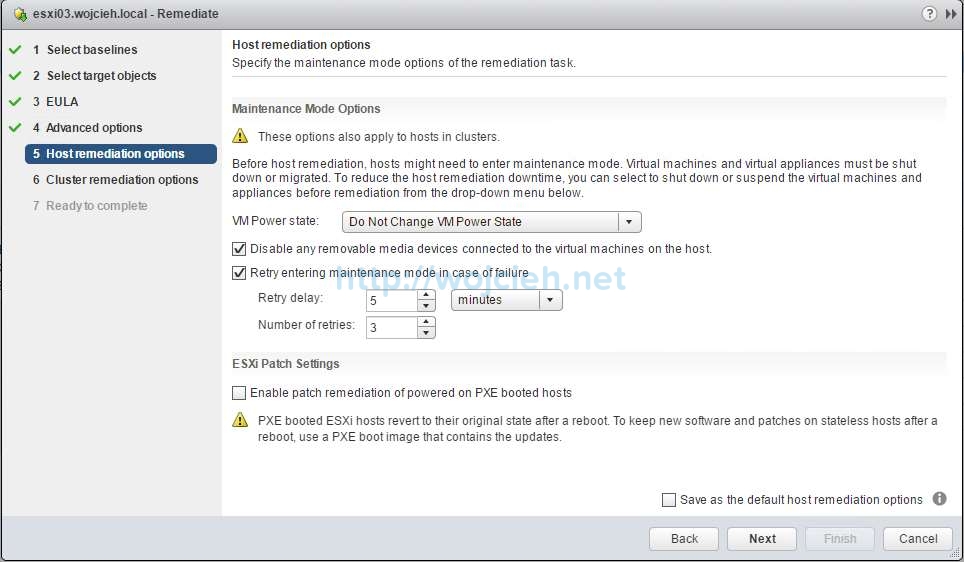 How to upgrade ESXi 6.0 to ESXi 6.5 using VMware Update Manager - 19