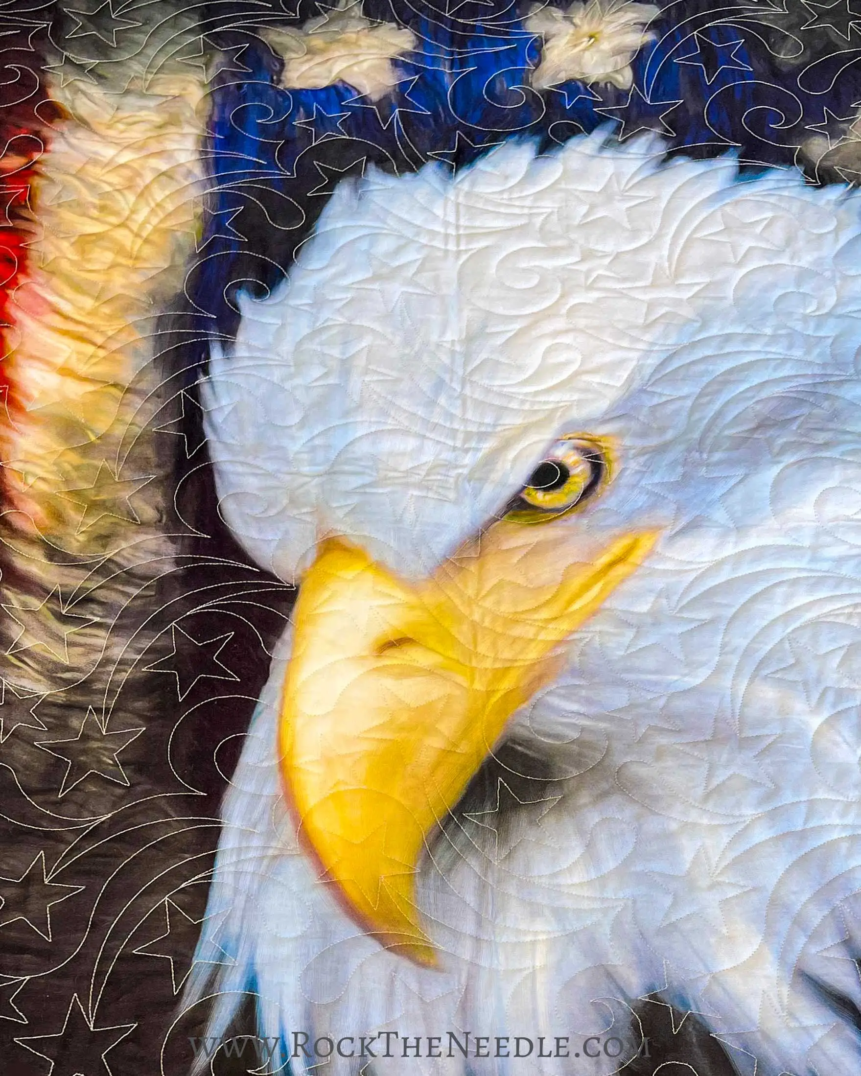 Quilt of Valor. Eagle.